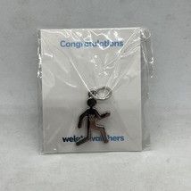 Weight Watchers Achievement Award WW Silver Finish Walk/Run Goal Charm - $2.99