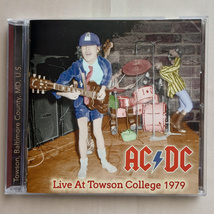 Ac / Dc - Live At Towson College Baltimore County, Md, Us 1979 Cd - £20.70 GBP