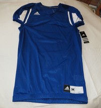 Mens Adidas Climacool Football Jersey Top Royal Blue White M medium NWT NEW - £20.21 GBP
