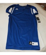 Mens Adidas Climacool Football Jersey Top Royal Blue White M medium NWT NEW - £20.63 GBP