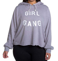 Soffe Womens Activewear Plus Fitness Running Hoodie Size 3X,Wash Grey/Girl Gang - £42.62 GBP