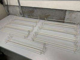 9 Pack of 24” Steel Wire Hook Racks - SEE ALL PICTURES, SOME HAVE BENDS - $73.26