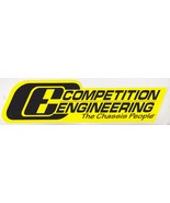 2 COMPETITION ENGINEERING STICKER DRAG RACING DECAL HOT ROD CHASSIS - £7.81 GBP