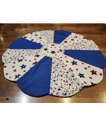 Vintage Quilted Star Doily Estate Find! Beautiful Holiday Décor! One Of ... - $25.00