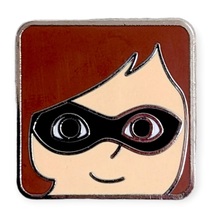 The Incredibles Disney Pin: Square Face Mrs. Incredible Elastigirl - $12.90