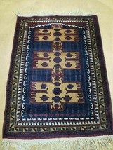 3&#39; X 4&#39; Vintage Handmade Balouchi Balouch Tribal Wool Rug Nice - $251.25