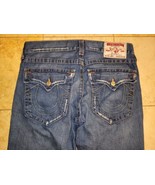  True Religion World Tour Joey Jeans 33x33 Medium Wash Flap Pocket - €37,24 EUR
