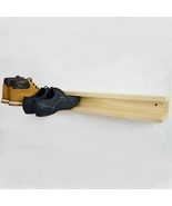 Horizontal Wooden Shoe Rack Storage Floating Stand Organiser Shelf Unit Pine - $17.61 - $33.97