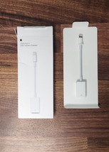 Genuine Apple Lightning to USB Camera Adapter (MD821ZM/A) - White - £12.49 GBP