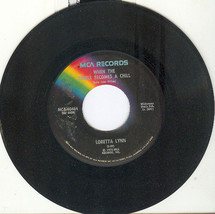 LORETTA LYNN 45 rpm When the Tingle Becomes a Chill - $2.99