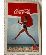 ⭕VTG card pocket calendar 1987 COCA COLA Portugal ADVERTISING - $6.98 CAD