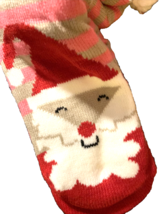 Sweet Home Fleece Slippers Santa Claus - $7.80