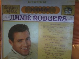 Golden Hits - 15 Hits of Jimmie Rodgers [Vinyl] - £7.88 GBP