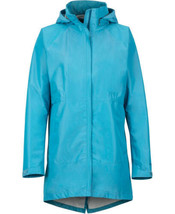allbrand365 designer Womens Celeste Hooded Raincoat Jacket Size Small Color Blue - £146.40 GBP