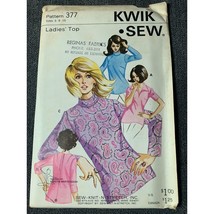 Kwik Sew Misses Top Sewing Pattern sz 6-10 377 - uncut - £8.71 GBP