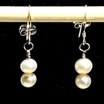 ANY Classy Pearl &amp; Sterling 1”  Dangles - £33.34 GBP