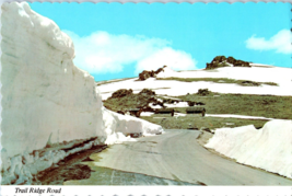 Shelter Huts on the Trail Ridge Road Rocky Mountain Natl Park Colorado Postcard - £5.49 GBP