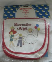 Vintage 1980s Marshmallow Angel Childs Toy Purse Pocketbook By Roman NIP - £11.15 GBP