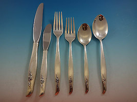 Sea Rose by Gorham Sterling Silver Flatware Set 12 Service 84 Pieces - £3,884.84 GBP