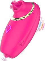 Sex Toy for Woman - Clitoral Vibrator Toy with Licking Tongue and Flapping - $17.41