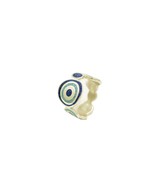 Sterling Silver Ring - Blue Bubbles  - $101.41 CAD