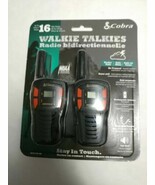 Cobra 16 mile 2 way Walkie Talkies weather Radio call alert - ACXT145 br... - $28.52 CAD