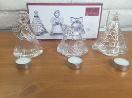 Mikasa Crystal Christmas Tree Angel Bell Holiday Decorations -- Celebrations - £19.94 GBP