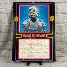 1986 Iron Maiden Eddie Powerslave Official Birthday Calendar Same Dates ... - £38.26 GBP