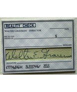 Walter Grauman (d. 2015) Autographed Reality Check Trading Card 1/1 - $654.67 MXN