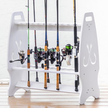 Marlin Fishing Pole Rack, Holds 24 Fishing Rods and Reels, Weather-resis... - £425.13 GBP