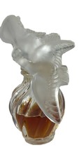 Lalique Nina Ricci Paris Perfume 1 Oz By L&#39;air Du Temps Half-Full Crystal Bottle - £55.00 GBP