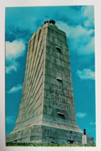 Wright Brothers National Memorial Shaft Monument North Carolina Postcard... - £5.40 GBP