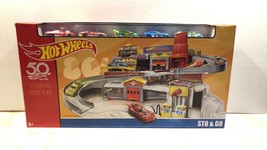 Hot Wheels Throwback STO &amp; Go Playset - £78.09 GBP