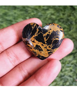 Natural Native Gold Opal Stone Beautiful Native Gold Opal Heart Gemstone - £15.77 GBP