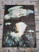 Vintage Double Sided Indiana Jones And Star Wars Poster Great Find Awesome Retro - £31.65 GBP