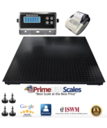 Prime PS-916 40&quot;x40&quot; Floor Scale &amp; Printer 5 Yr Warranty 1,000 lb x .2 lb - $954.19 CAD