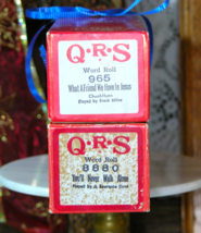 QRS Player Piano Rolls,  What A Friend We Have In Jesus, You&#39;ll Never Wa... - $23.00