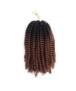 Colored Small Spring Curled Wig With Dirty Braids - $27.42 CAD