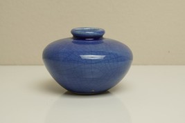 Beautiful Celadon Porcelain Plum Vase From Taiwan 3&quot; - $16.82
