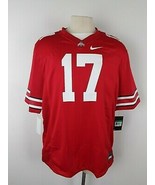 Nike Mens Ohio State Buckeyes Football Championship Jersey Red #17 - $69.99