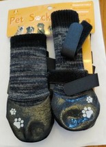 Cool Tail Pet Socks Large waterproof anti slip weather proof dog adjustable  - £8.17 GBP