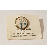 1960&#39;s Girl Scout Challenge of Emergency Preparedness Cadette Pin 9-134 ... - $7.28 CAD