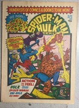 SPIDER-MAN &amp; Hulk Weekly #383 (1980) Marvel Comics Uk Spider-Woman She-Hulk FN- - £11.64 GBP