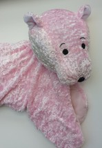 Pink Bear Chenille Lovey Unbranded Security Blanket Made With All New Ma... - £15.63 GBP