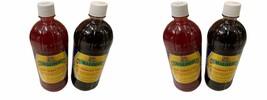 Pack Of 4-Malolo (2) Fruit Punch &amp; Strawberry (2) Syrup 32 Ounces Each - £66.19 GBP