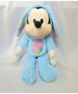 Disney Large Plush Mickey Mouse Easter Bunny, 17&quot;Pastel Egg Tie-Dye, Jus... - $32.66 CAD
