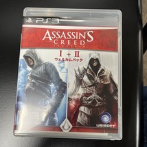 PS3 Assassin&#39;s Creed I + II Welcome Pack Japanese Ver Japan Import - £7.98 GBP