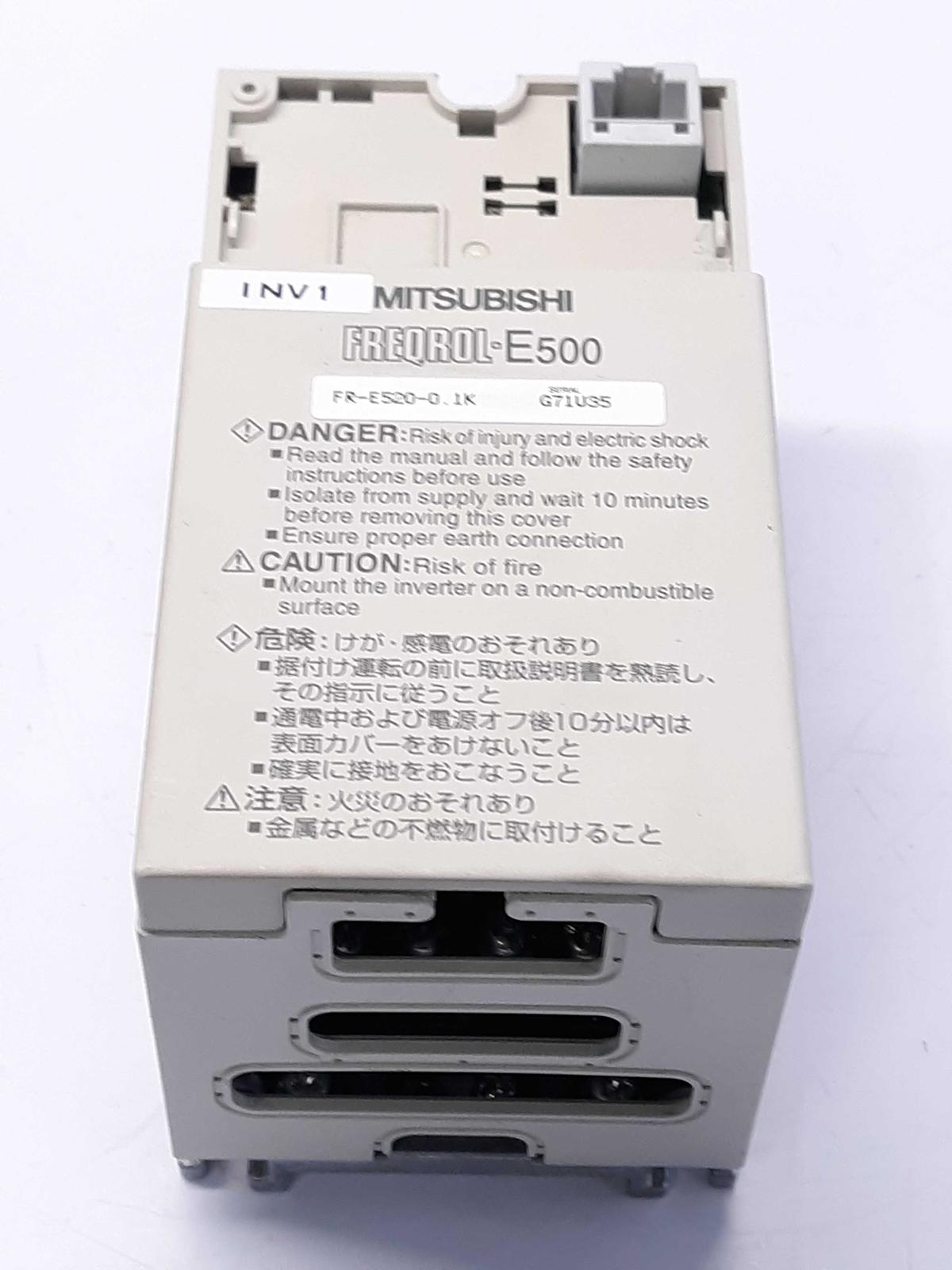 MITSUBISHI FR-E520-0. 1K  INVERTER, FREQROL E500 SERIES   - $85.00