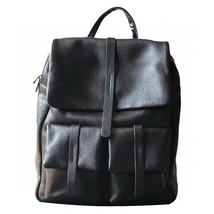 Donna-in 2023 New Fashion Women&#39;s Vintage Genuine Leather Laptop Backpack High C - £242.90 GBP