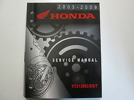  2004 2005 2006 2007 2008 2009 Honda VTX1300C R S T Service Shop Manual NEW - $124.50